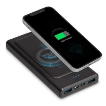 Kabellose extraschlanke Powerbank für 10 Watt