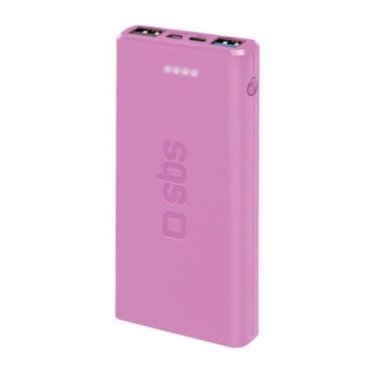 Fast charge powerbank: 10,000 mAh, 2 USBs