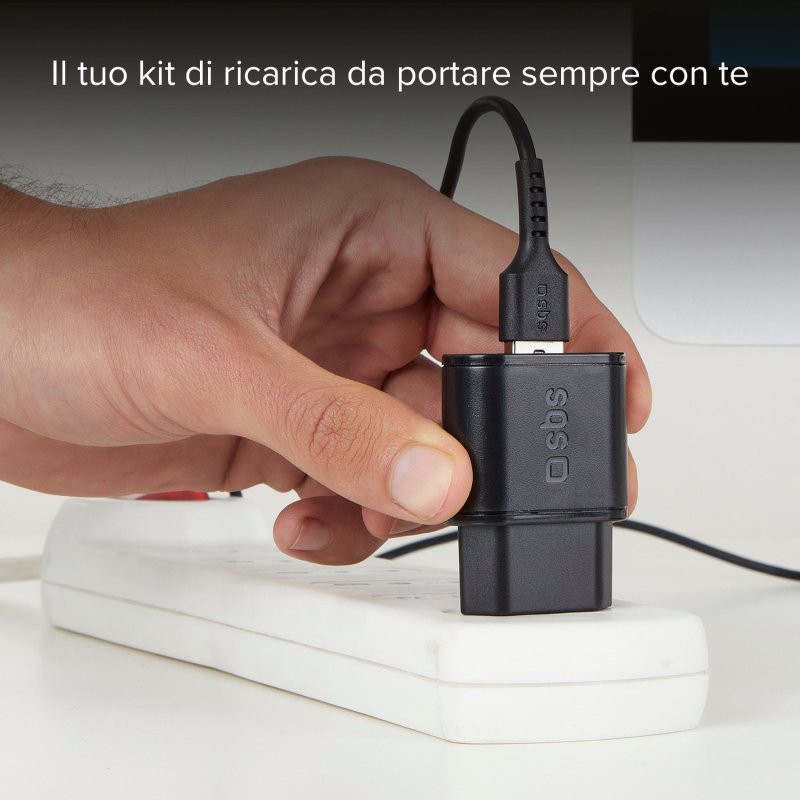 Micro USB travel charging kit