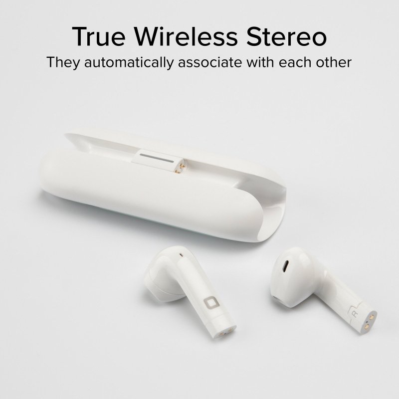 TWS pocket-sized earphones with charging case