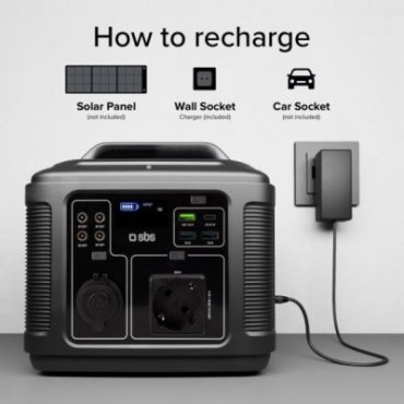 Portable charging station 64,000 mAh at 300 Watts of power