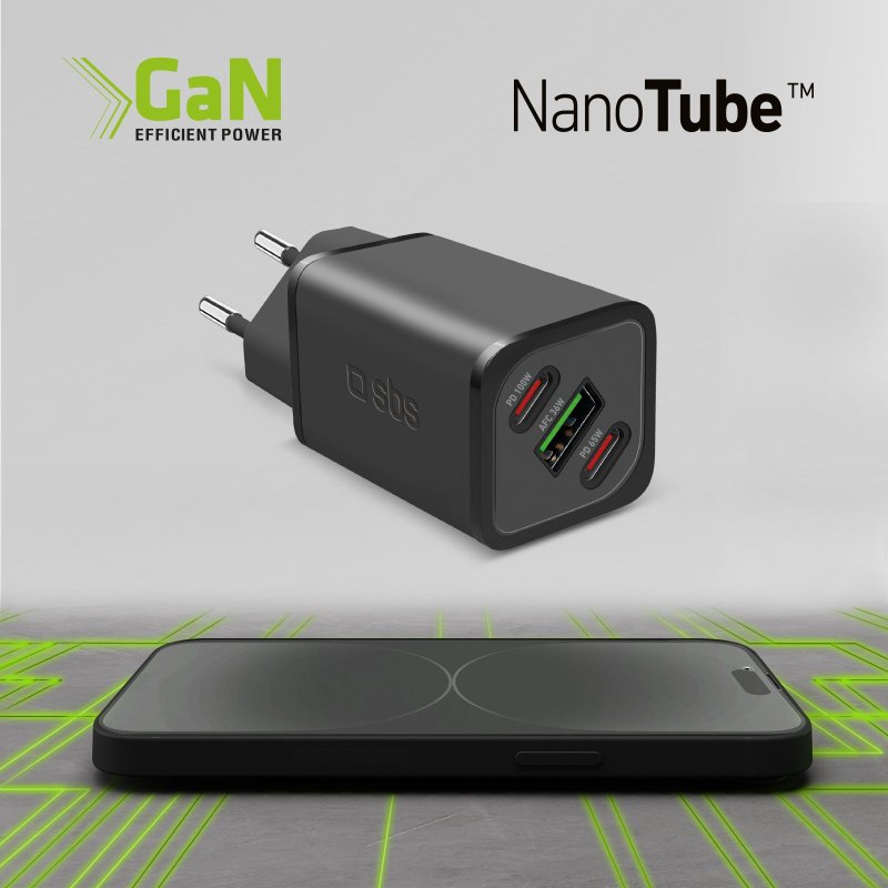 100-watt GaN charger with Power Delivery (PD)