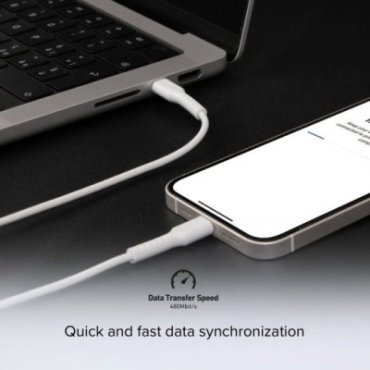 USB-C - USB-C 1 metre data and charging cable