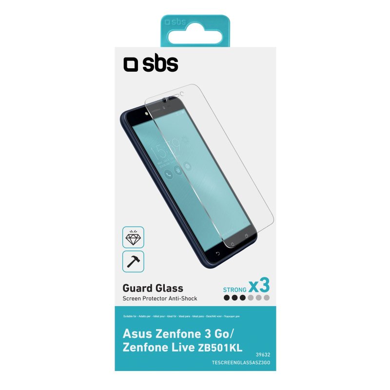 Glass screen protector for Asus Zenfone 3 Go / Zenfone Live ZB501KL