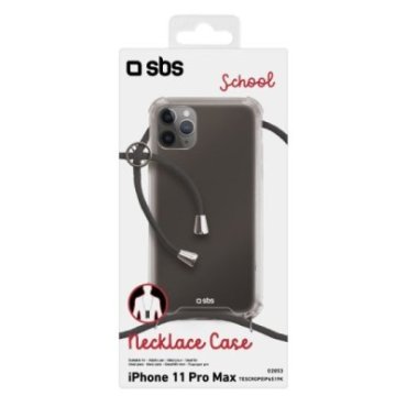 School cover with neck strap for iPhone 11 Pro Max