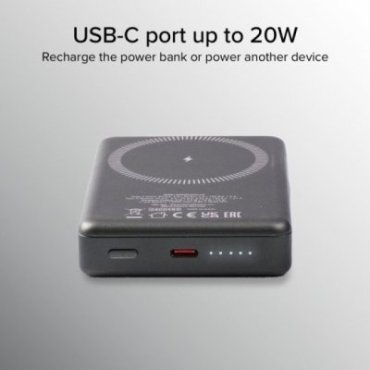 10,000-mAh power bank compatible with MagSafe