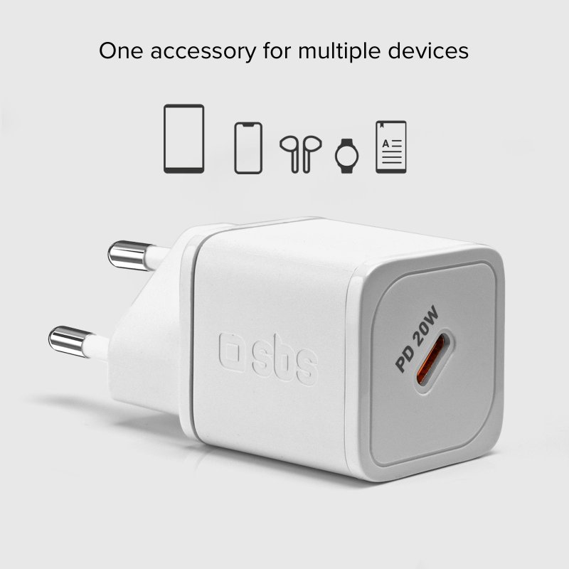 20W GaN Battery Charger - Ultra-fast charge with Power Delivery