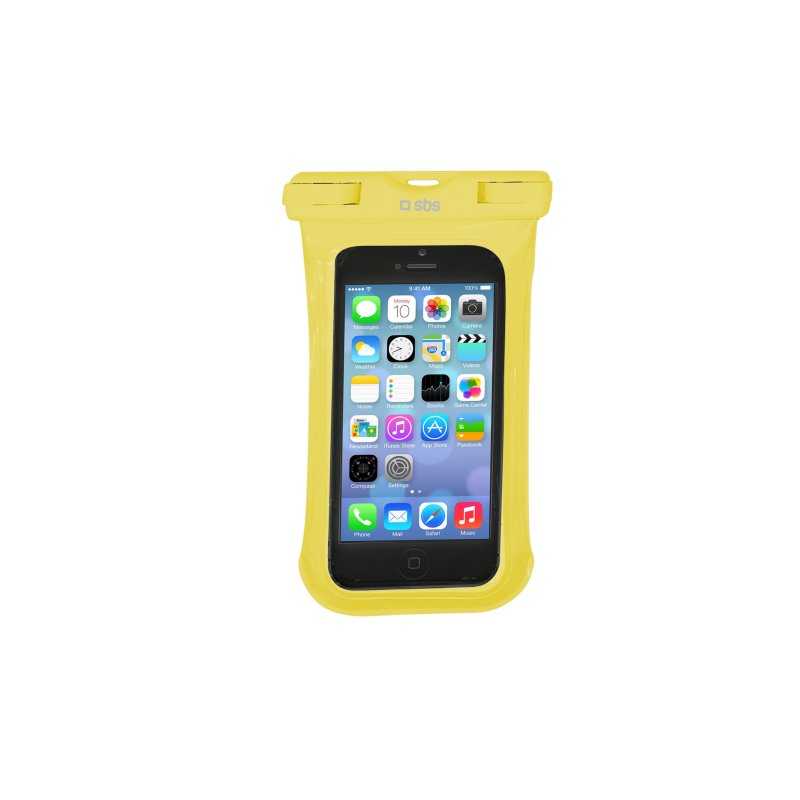 Case waterproof for smartphone up to 5.5\"