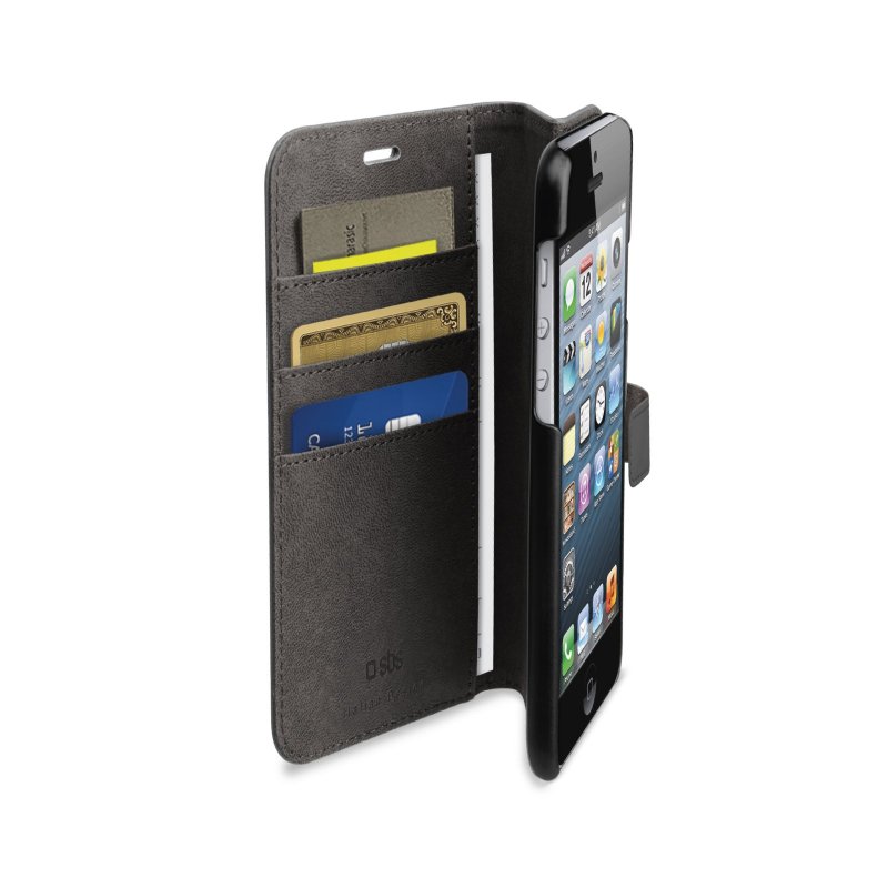 Book wallet case with stand iPhone SE/5S/5