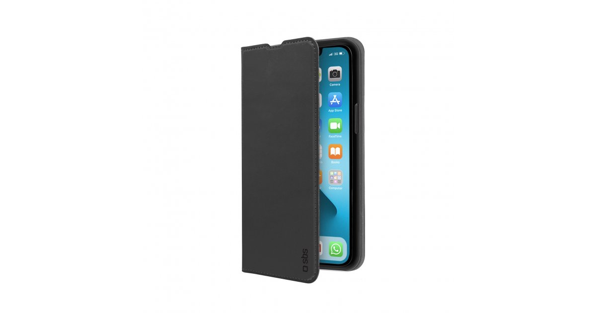 Book-style case with card holder pockets for iPhone 13 Mini