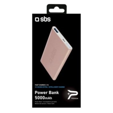 Fast charge 5000mAh Power bank - Gold Collection