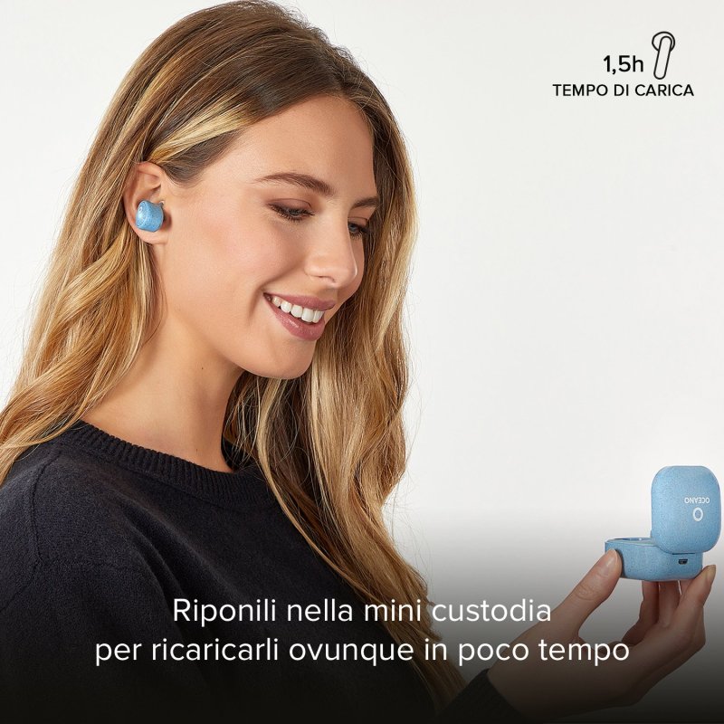 Wireless TWS eco-friendly earphones