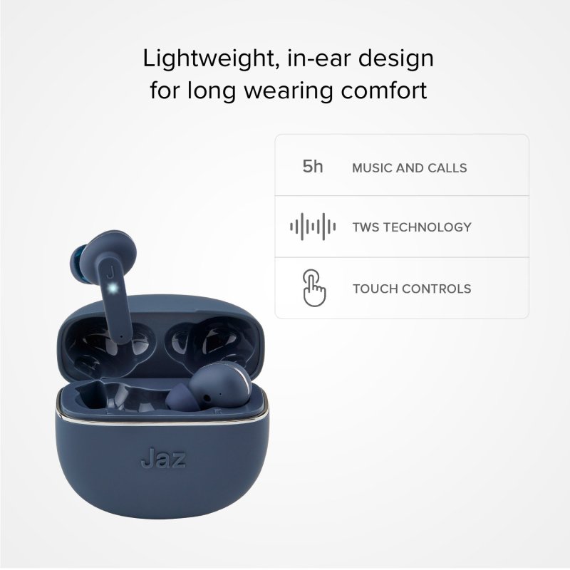 TWS earbuds with wireless charging