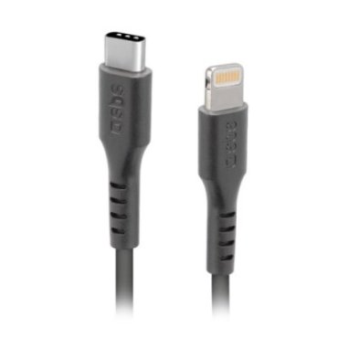 USB-C - Lightning cable for data and charging