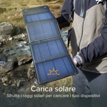 10 Watt foldable solar panel