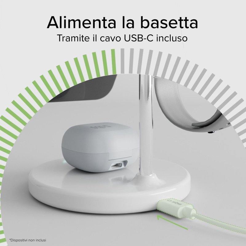 Qi2 3x1 Wireless Charging Station for iPhone 15/14/13/12, Android smartphones, Apple Watch and wireless earphones