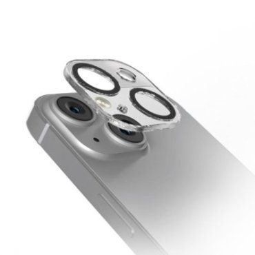 Vetro per fotocamera dell'iPhone 15/15 Plus, con materiale D3O