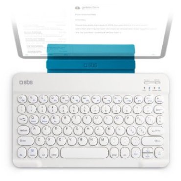 Teclado inalámbrico universal inglés con función de soporte