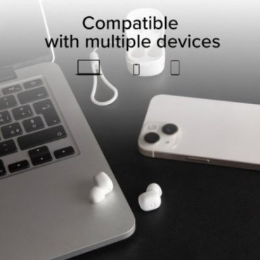 Mini TWS earphones with 200 mAh charging case