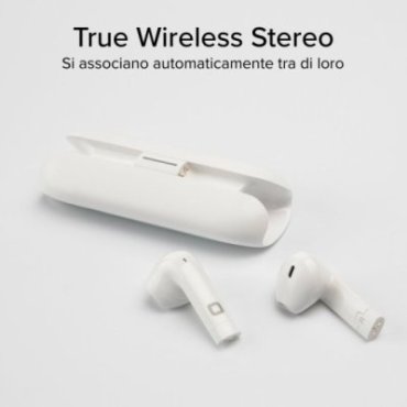 TWS pocket-sized earphones with charging case