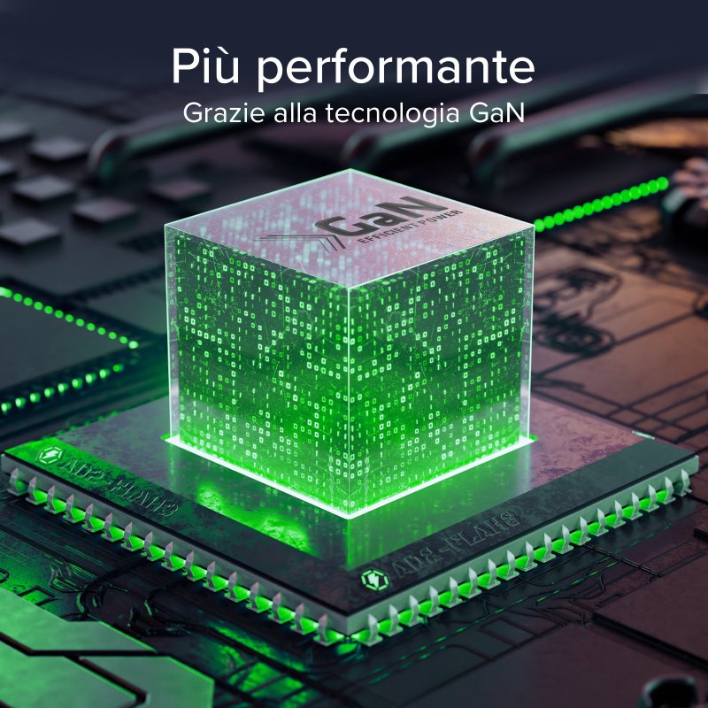 100-watt GaN charger with Power Delivery (PD)