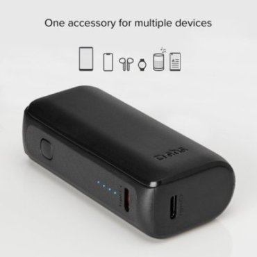 Ultra-compact 5,000 mAh power bank