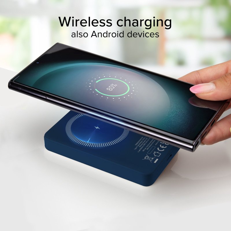 5000 mAh wireless magnetic Power Bank