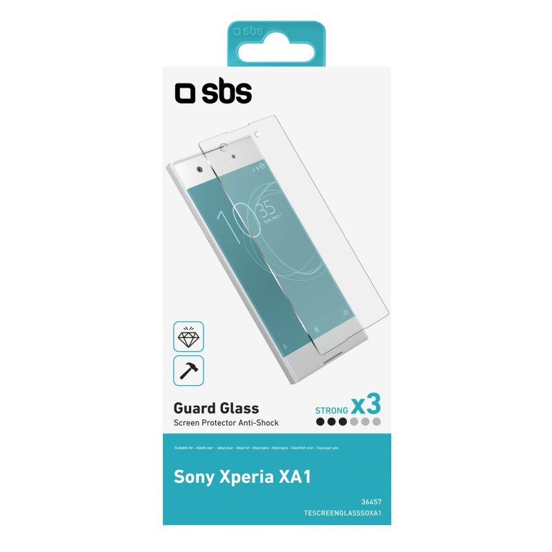 Glass screen protector for Sony Xperia XA1