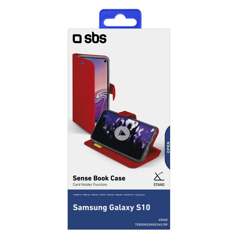 Sense Book case for Samsung Galaxy S10