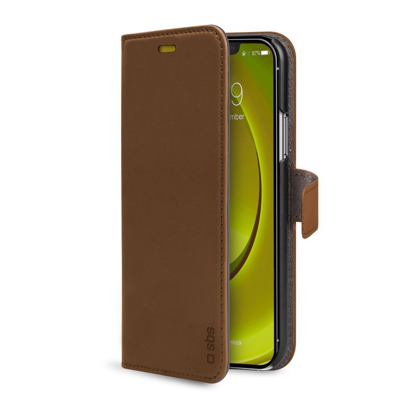 Book Wallet Case with stand function for iPhone 11