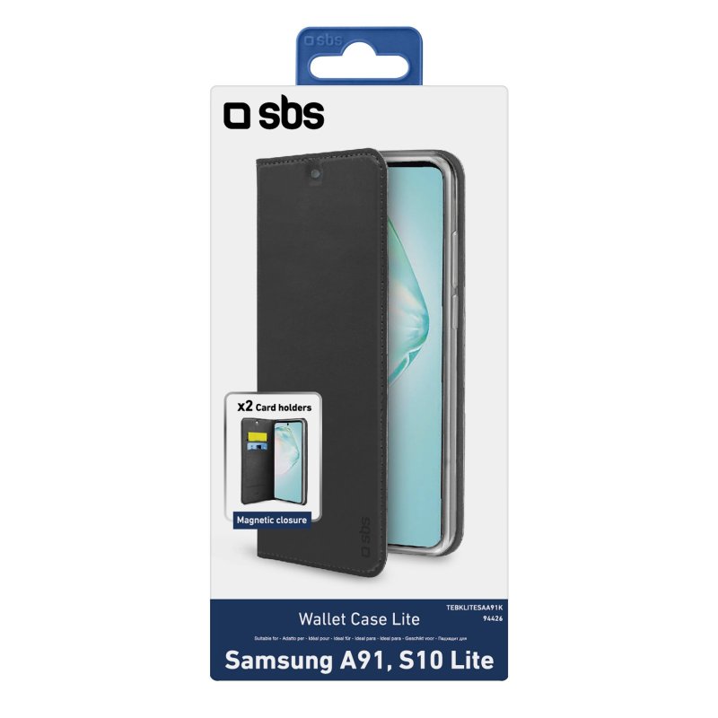 Book Wallet Lite Case for Samsung Galaxy A91/S10 Lite