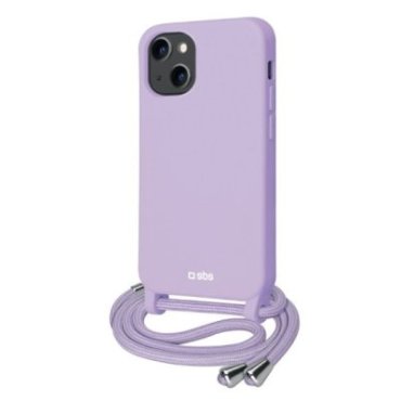 Cover colorata con laccio da collo per iPhone 13