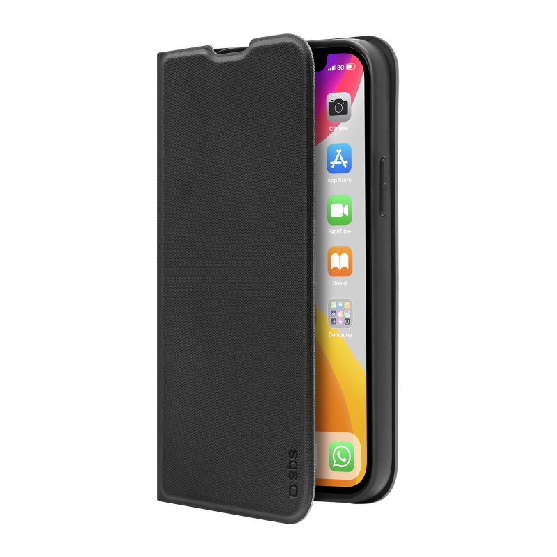 Wallet Tech Book Case for iPhone 12 Mini