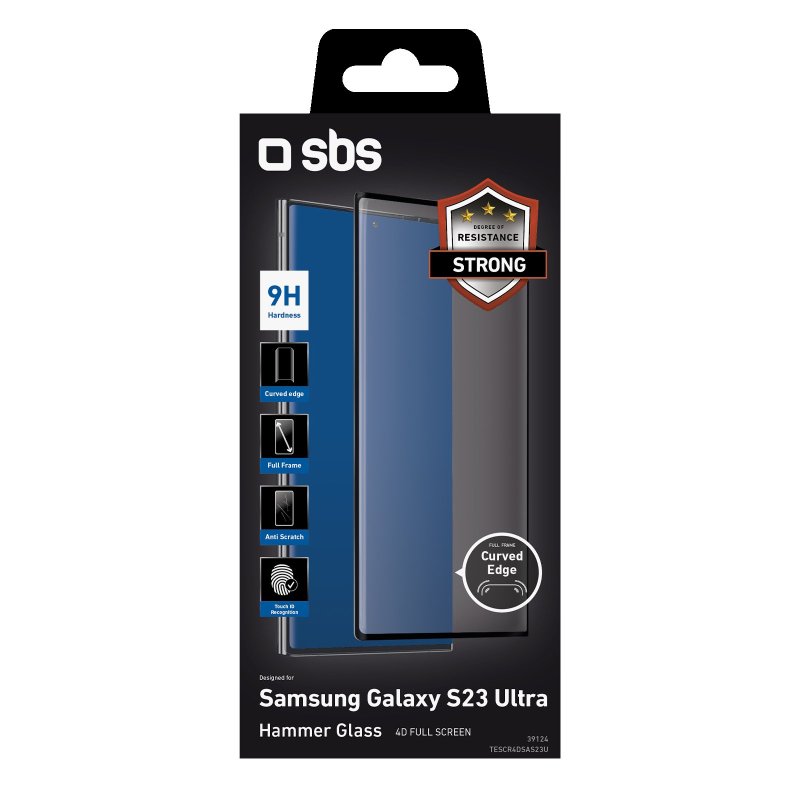 Protector de cristal templado HD AMOROUS para Samsung Galaxy S23 Ultra 5G -  Dealy