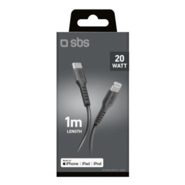 USB-C - Lightning cable for data and charging