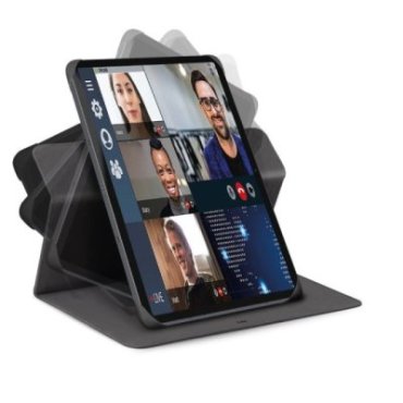 Klapphülle in universellem Hochformat Rotation für Tablet bis zu 11"