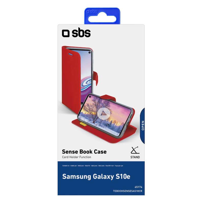 Sense Book case for Samsung Galaxy S10e