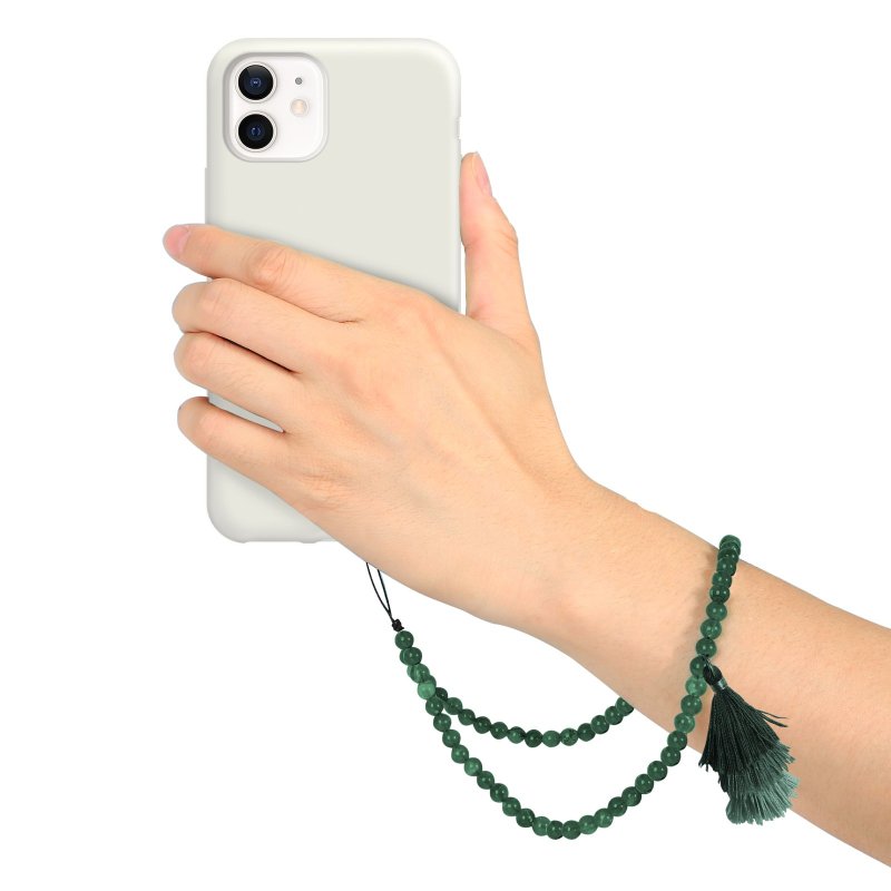 Beads - Beaded wrist charm strap for smartphone