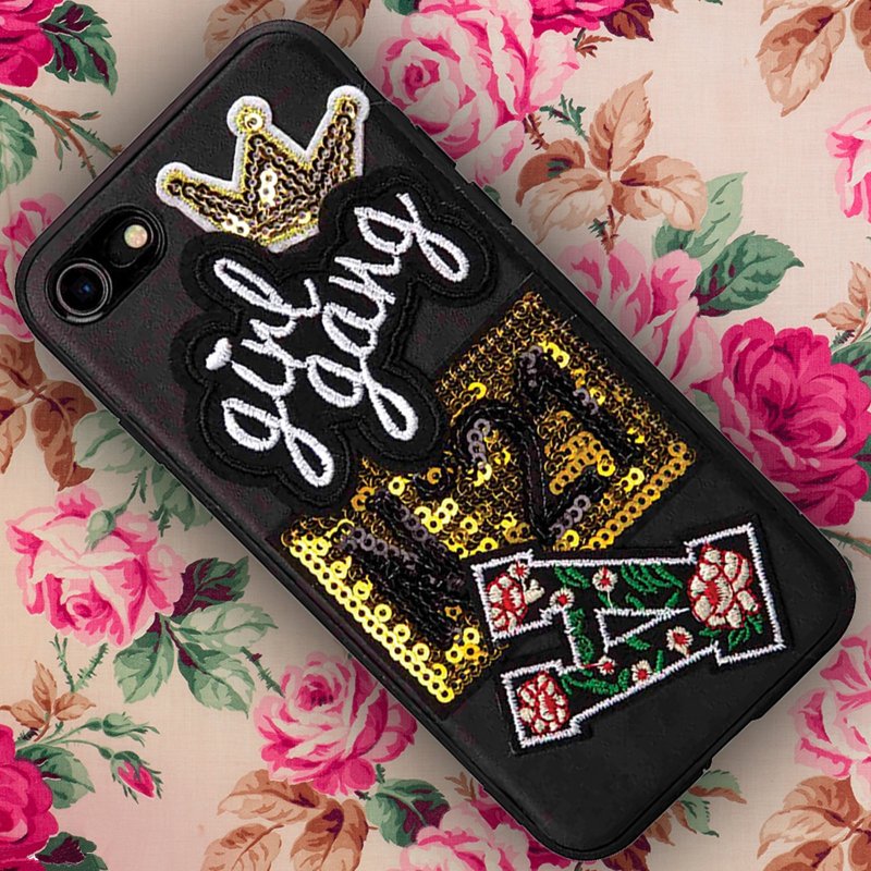 Girl Gang patch cover for iPhone 8/7