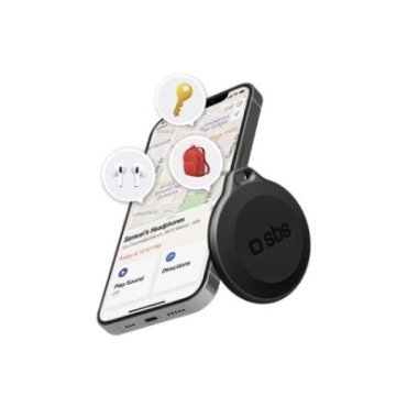 Water resistant object locator compatible with Apple Find My