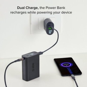 Power Bank 20,000 mAh - with Power Delivery technology and LCD display