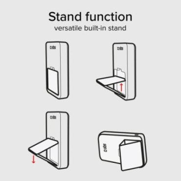 Wireless magnetic power bank with stand function