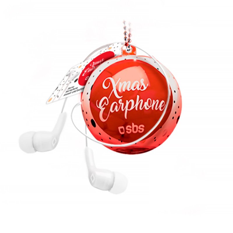 Xmas Ball with earphones