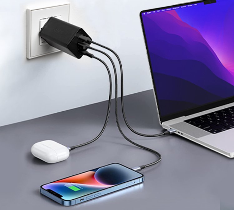 Caricabatterie smartphone USB-C, wireless e con cavo | SBS