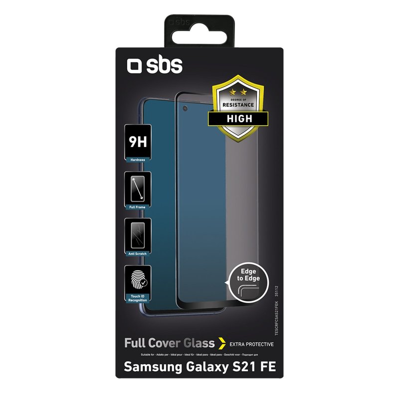 Protection d'écran en verre trempé pour Galaxy G S21 FE