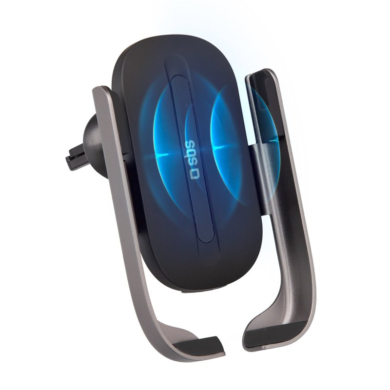 15W QI Chargeur Induction Voiture, Support Telephone Voiture