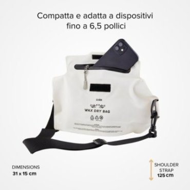 2-litre capacity shoulder bag