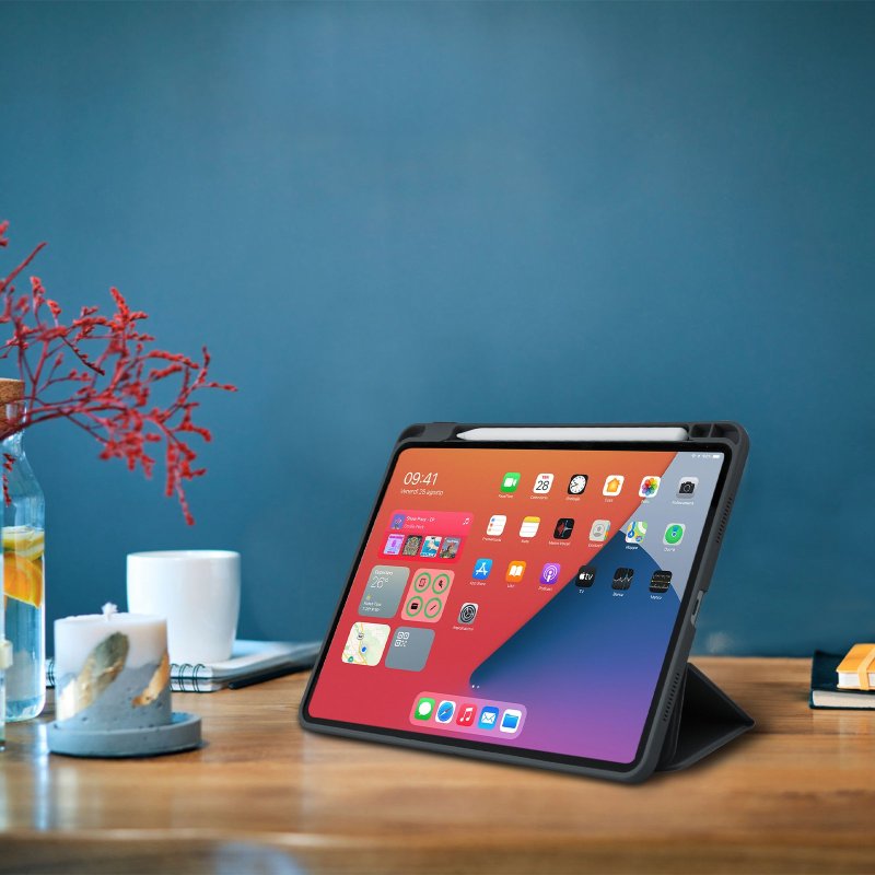 Coque avec rabat iPad Pro 11 (2020) fonction support