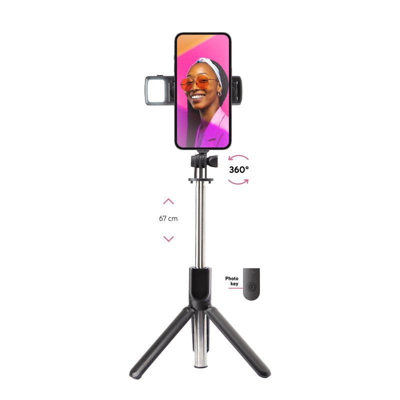 New Selfie Stick With Light in East Legon - Accessories for Mobile Phones &  Tablets, Gig Affiliate