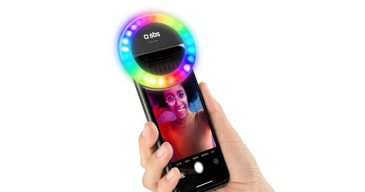Universal Selfie LED Ring Flash Light Telefono Cellulare Portatile Selfie  Lampada Anello Luminoso Clip IPhone X XS Mas 8 Plus Samausng Huawei Da 1,71  €